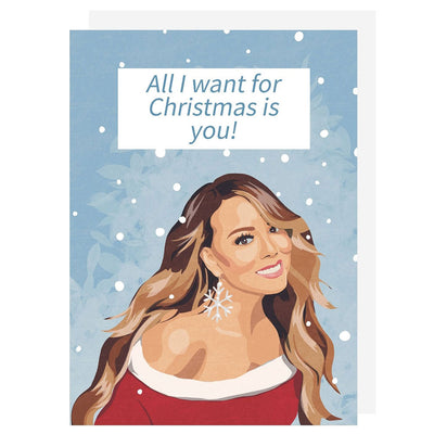 Mariah Carey Christmas Card
