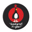 Half Moon Bay Aardman Feathers McGraw Ceramic Coaster
