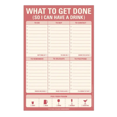 What To Get Done