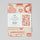 Wrap Coffee Time Tea Towel Packaging - Back