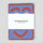 Wrap Tea Towel - Making Faces - Blue / Brown
