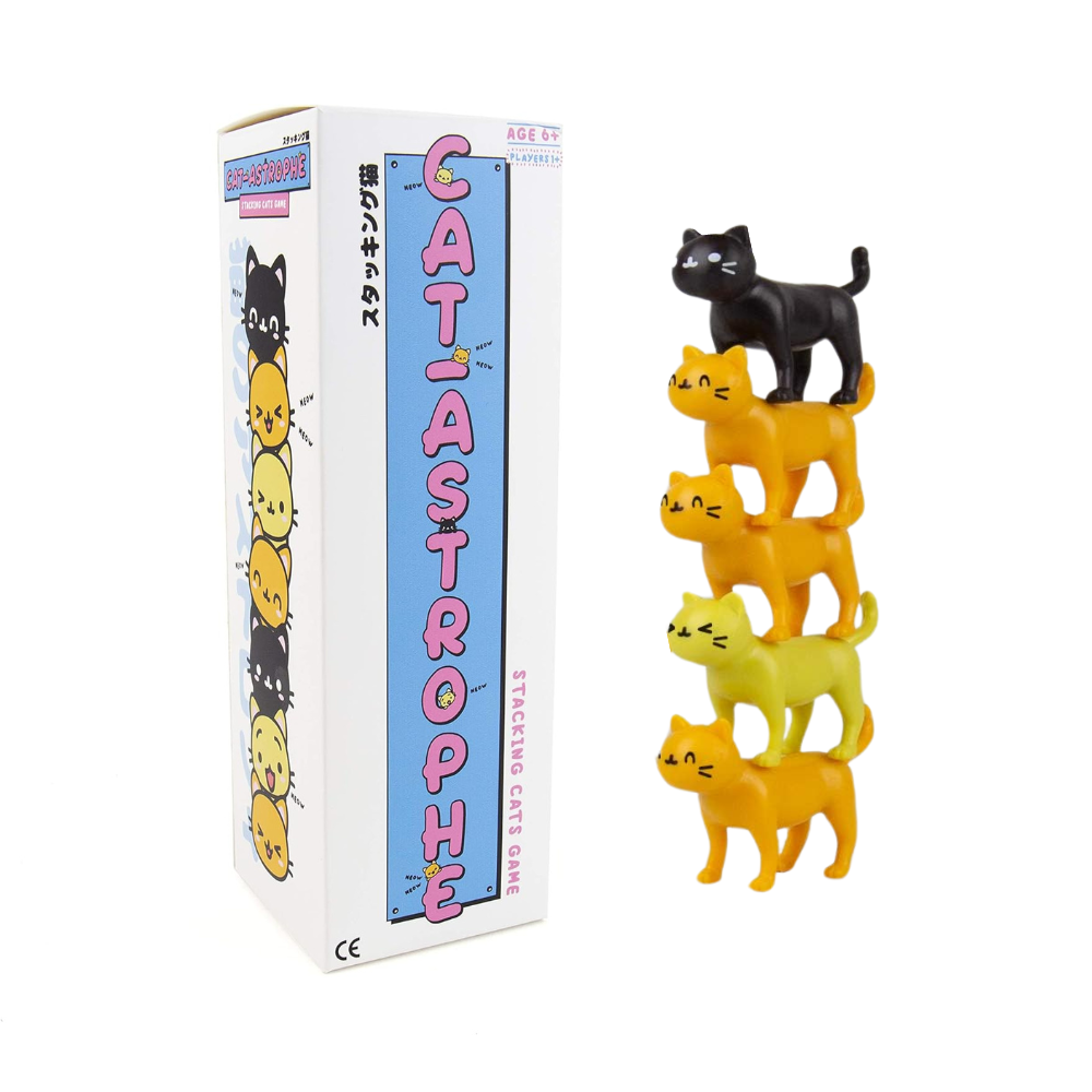 Catastrophe Cat Stacking Game Utility Gift UK