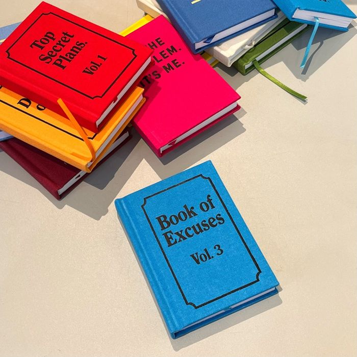 Ohh Deer A7 Tiny Notebook - Book Of Excuses