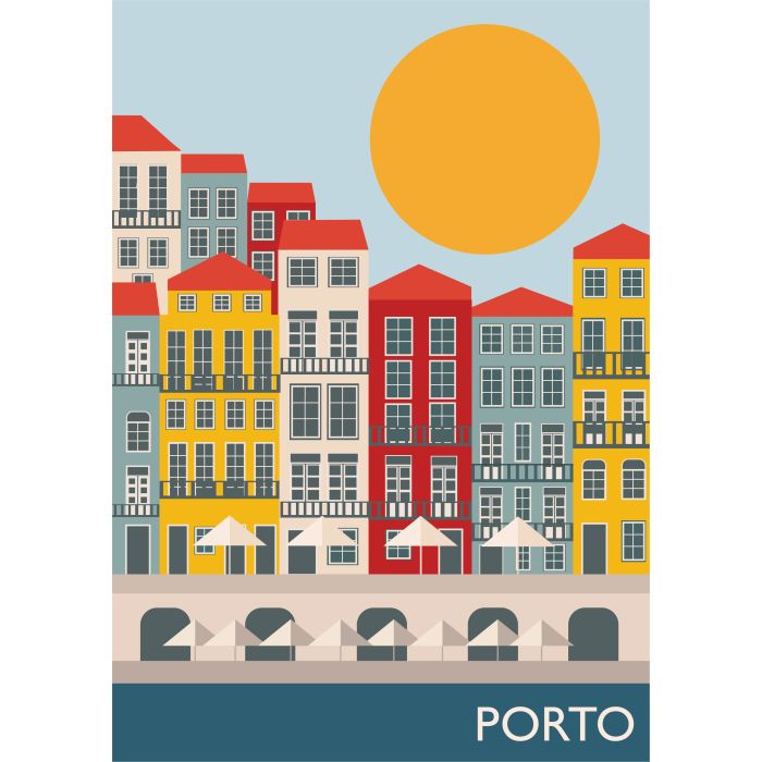 Utility, A5 Print, Porto
