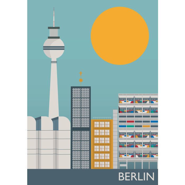Utility, A5 Print, Berlin
