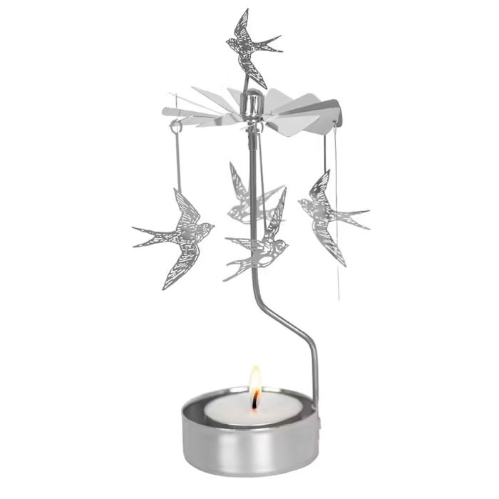 Pluto Design Swallow Rotary Candle Holder