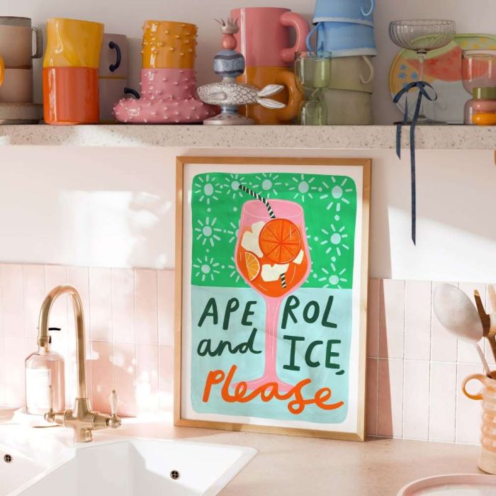 Aperol and Ice Please A5 Print