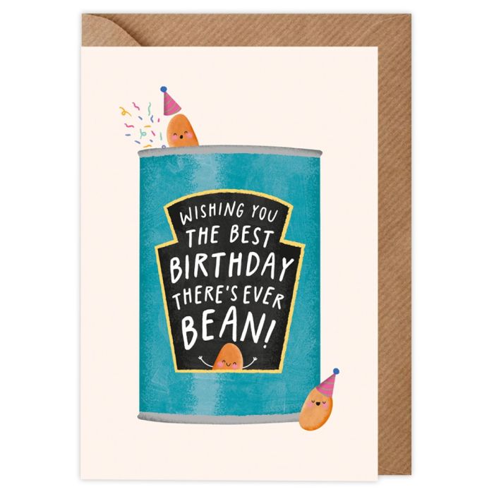 Best There's Ever Bean Birthday Card