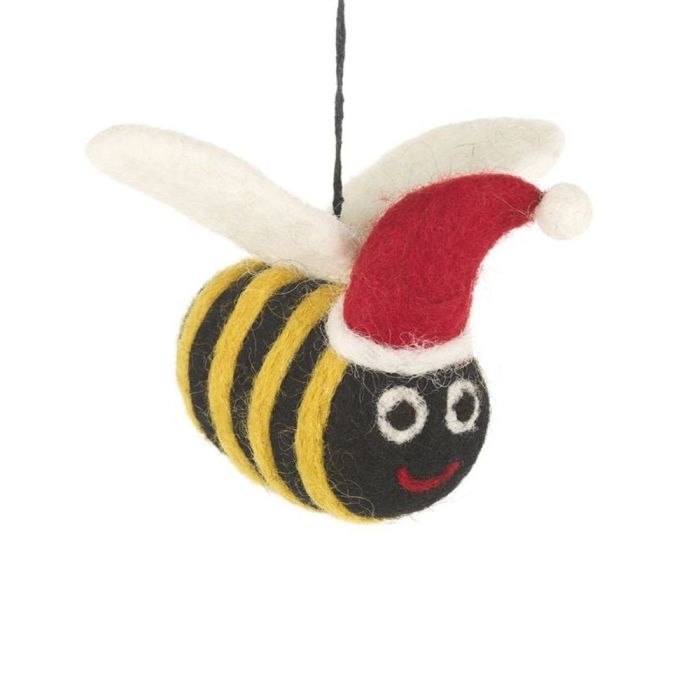 Felt So Good Big Bumblebee Christmas Decoration