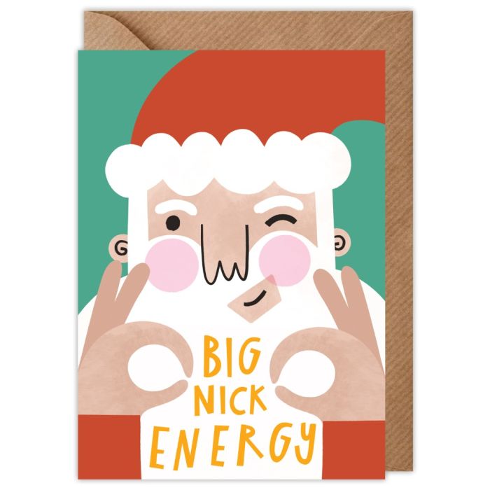 Big Nick Energy Christmas Card