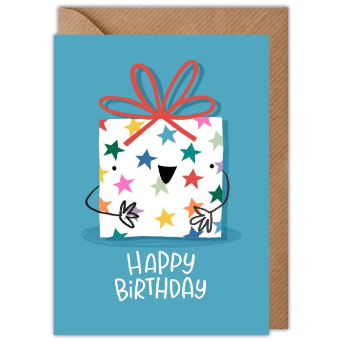 Happy Birthday Present Birthday Card