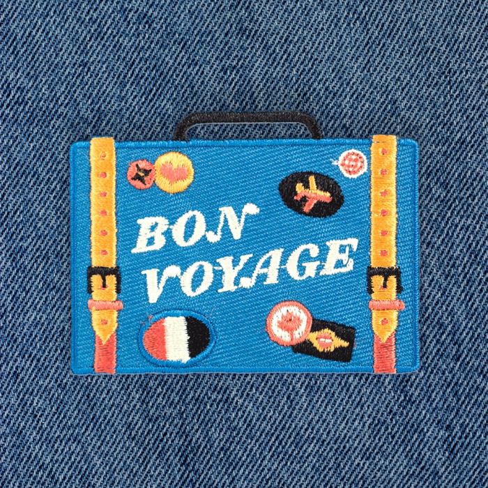 These Are Things Iron-On Patch - Bon Voyage