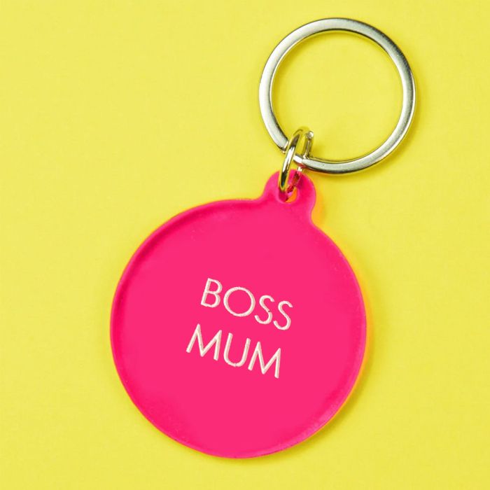 Boss Mum Keyring