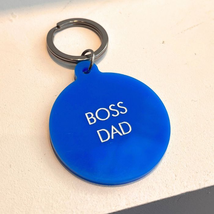 Boss Dad Keyring
