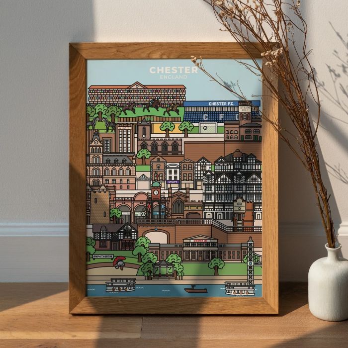 Hannah Kirkland Chester A3 Print