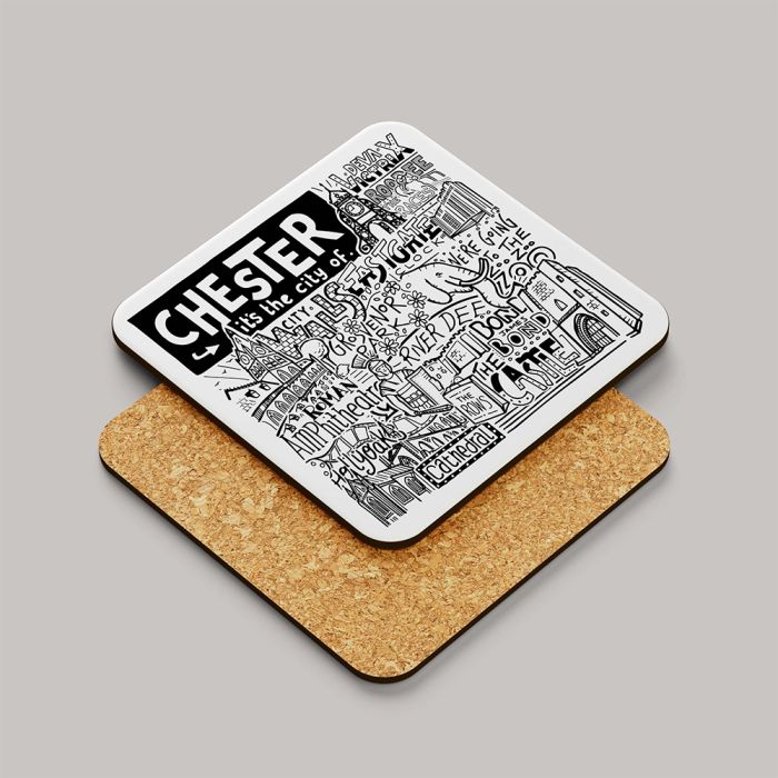 Chester Landmarks Coaster