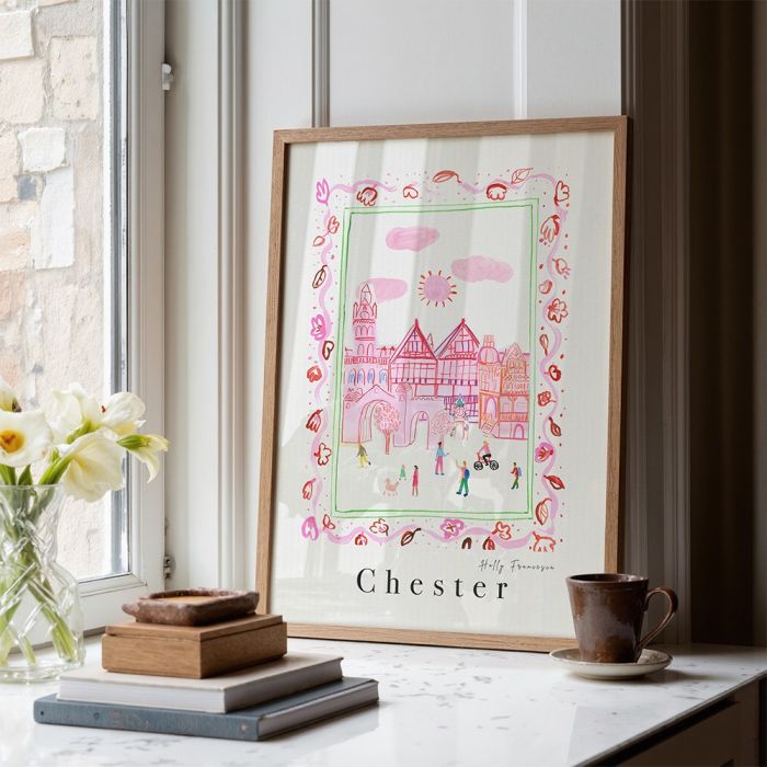 Holly Francesca Chester Landmarks A3 Print