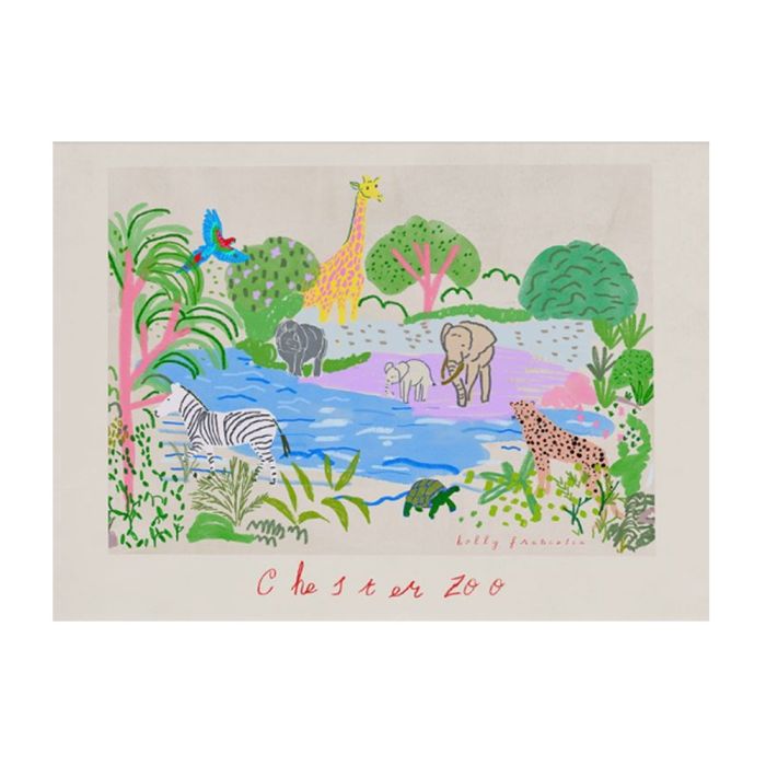 Holly Francesca Chester Zoo A3 Print