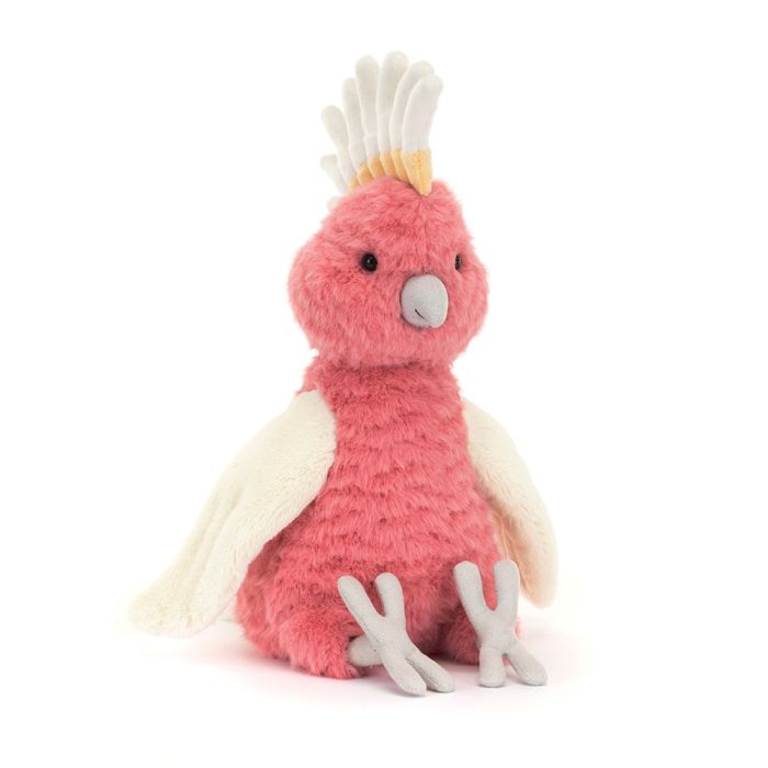  Squawkatoo インコ オウム 鳥類 ぬいぐるみ ピンク Jellycat Squawkatoo | Official Jellycat UK Stockist