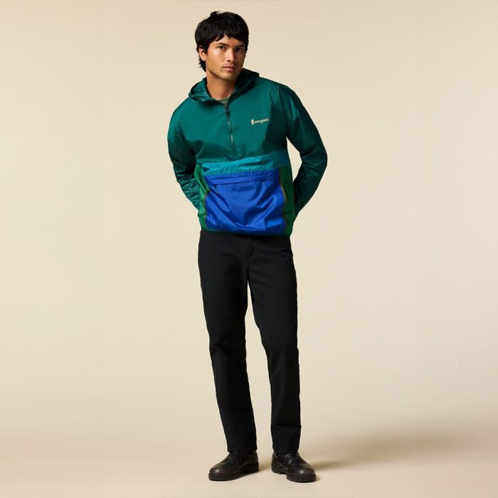 Cotopaxi Men's Teca Half-Zip Windbreaker - Eat More Veggies