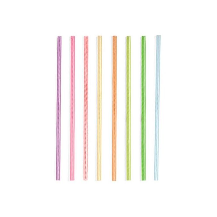 Kikkerland Rainbow Reusable Straws