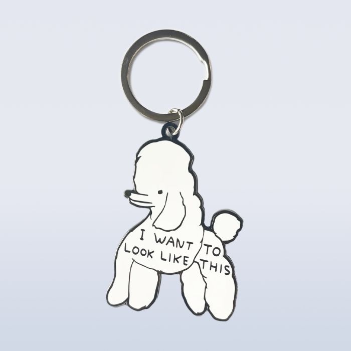 David Shrigley Look Like This Keyring