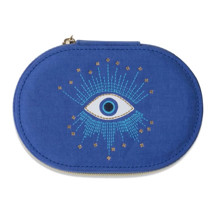 Starry Eyed Oval Jewellery Case
