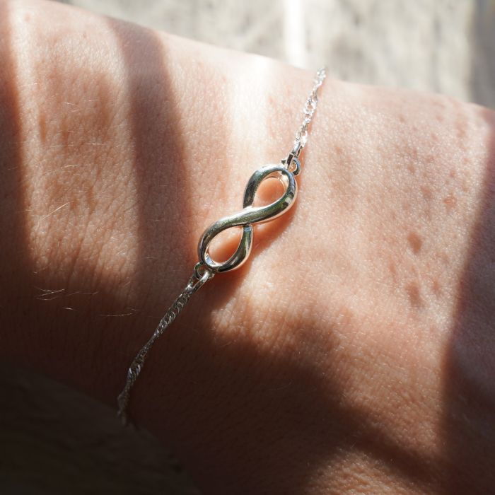 Silver Infinity Bracelet