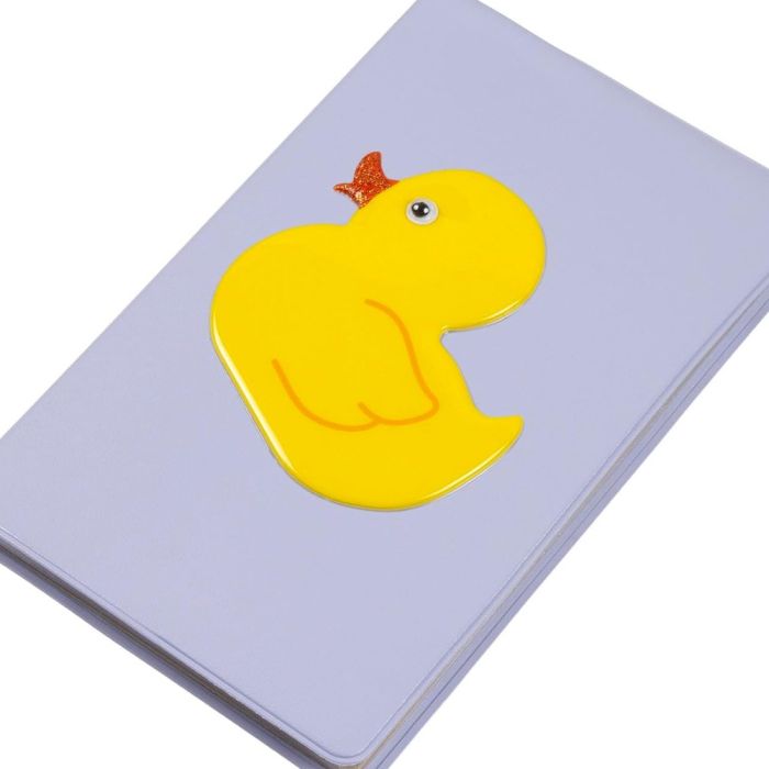 Greeting Life Puffy Toy Sticker - Duck