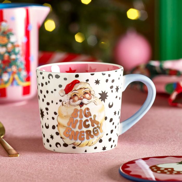 Eleanor Bowmer 'Big Nick Energy' Christmas Mug 