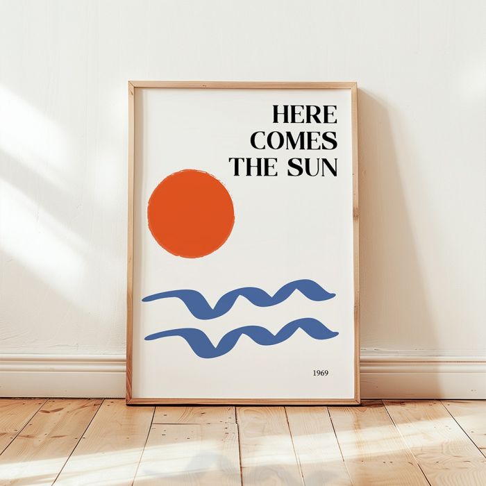 Fan Club Here Comes the Sun A3 Print 