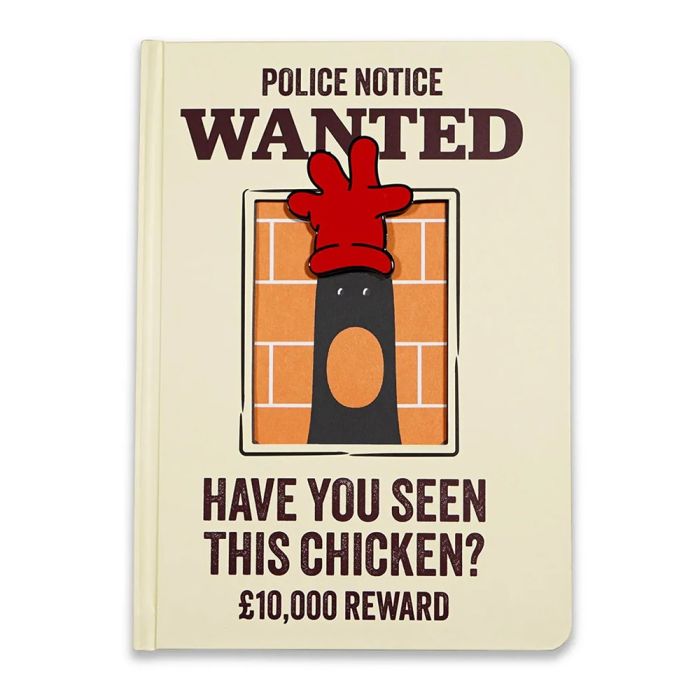 Half Moon Bay Aardman Feathers McGraw A5 Notebook
