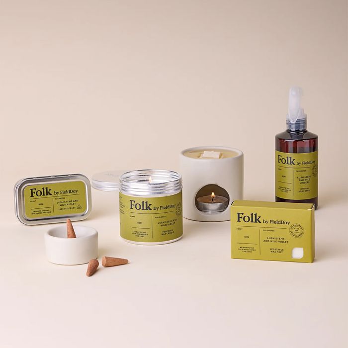Folk by FieldDay Tin Candle - Kin