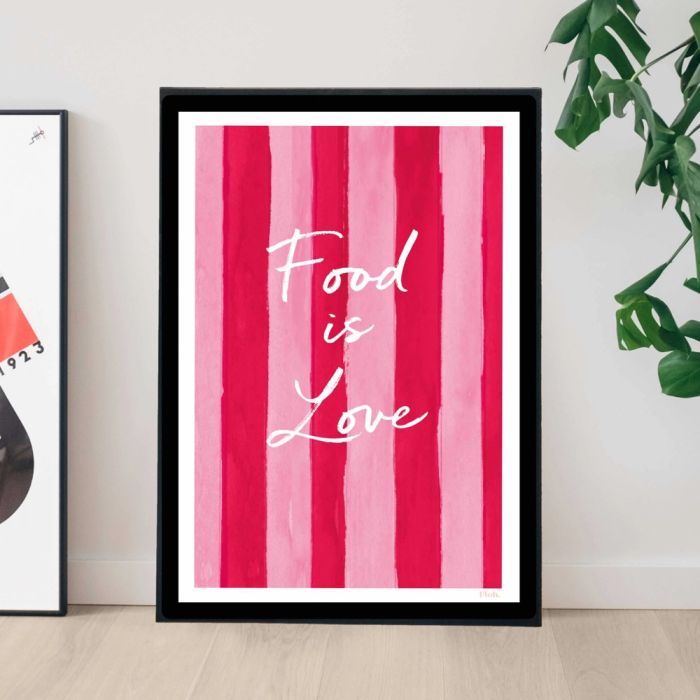 Floh Food is Love Print - A3
