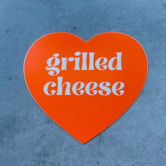 Silver Spider Sticker - Grilled Cheese