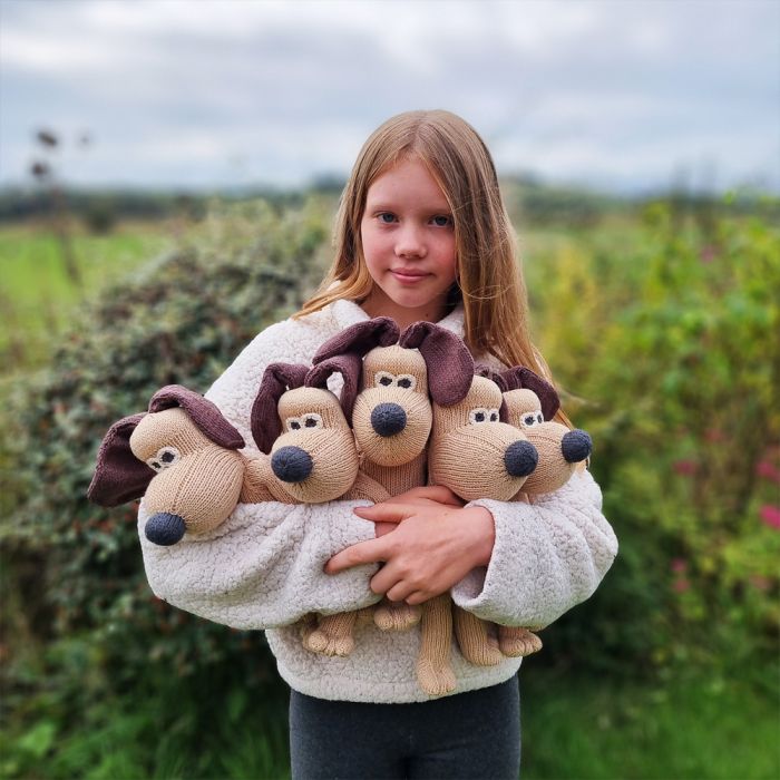 ChunkiChilli Gromit Knitted Toy