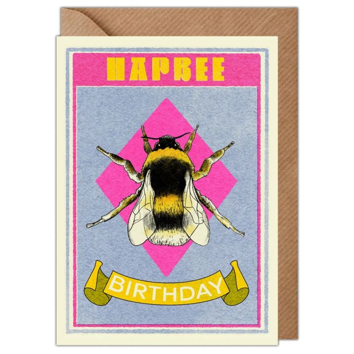 Hapbee Birthday Card