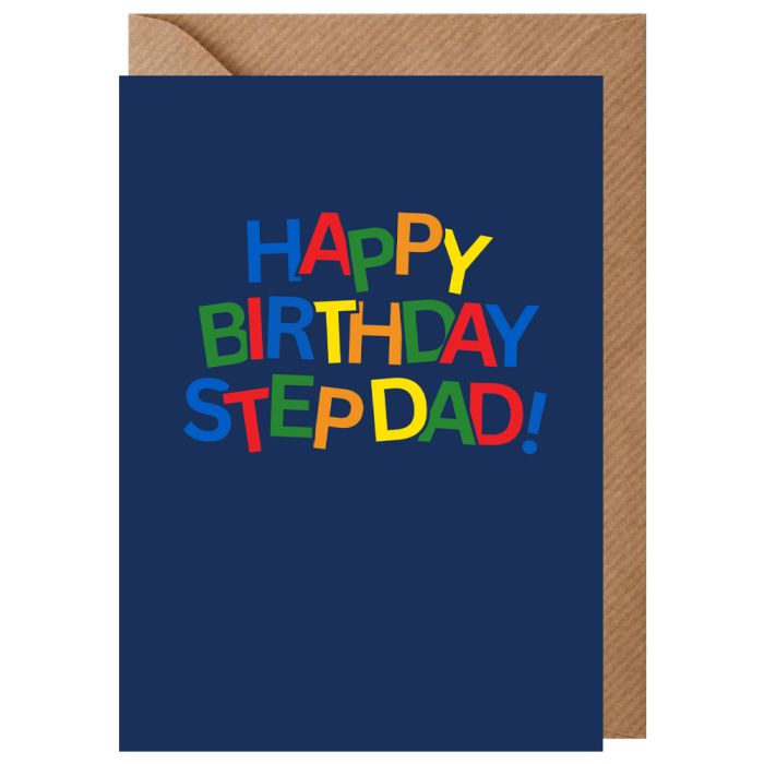Step Dad Birthday Card