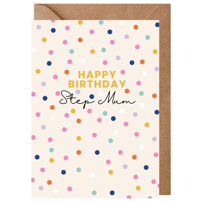 Step Mum Birthday Card