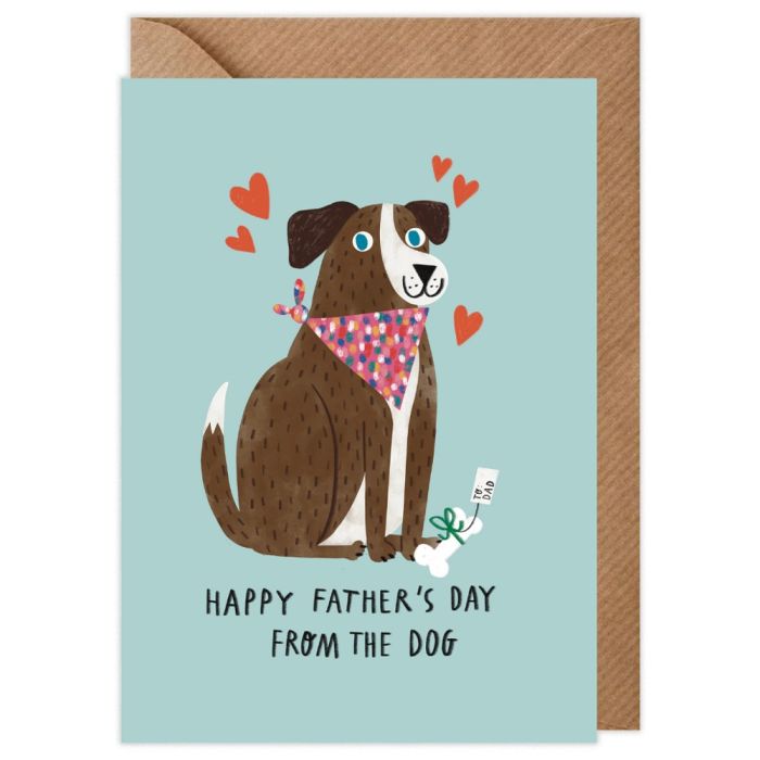 Happy Father's Day from the Dog Card