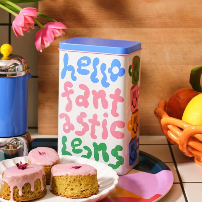 Wrap Coffee Tin - Happy Nice Brew Time