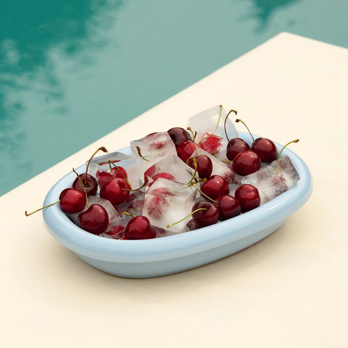 HAY Barro Oval Dish Small - Light Blue