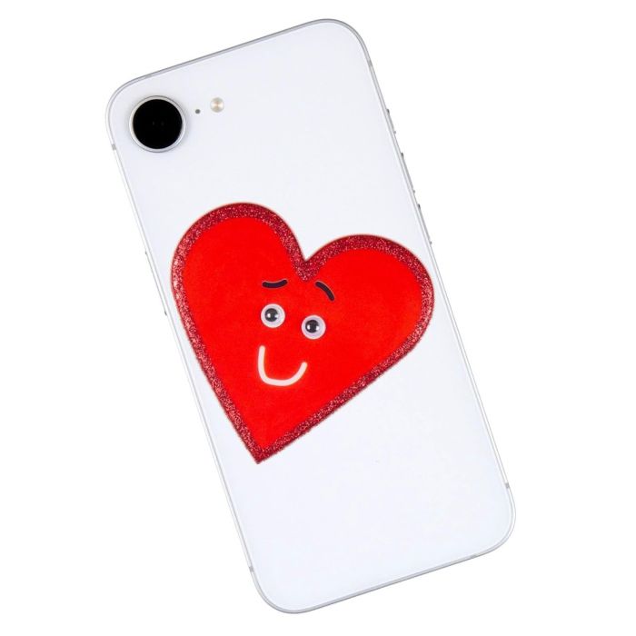 Greeting Life Puffy Toy Sticker - Heart