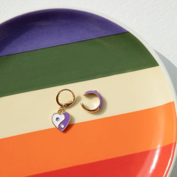Helio Ferretti Rainbow Stripes Trinket Dish