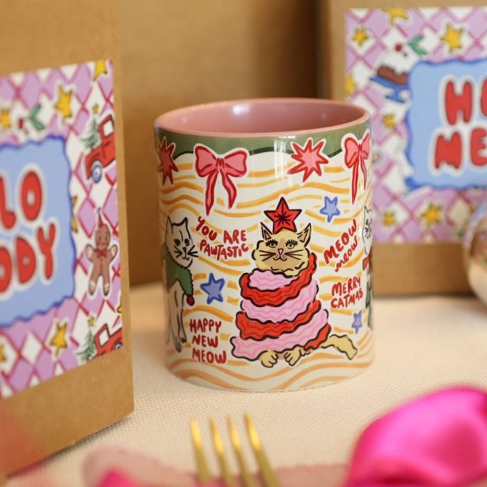 Hello Melody Catmas Christmas Mug