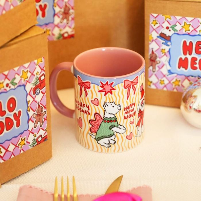 Hello Melody Dogmas Christmas Mug