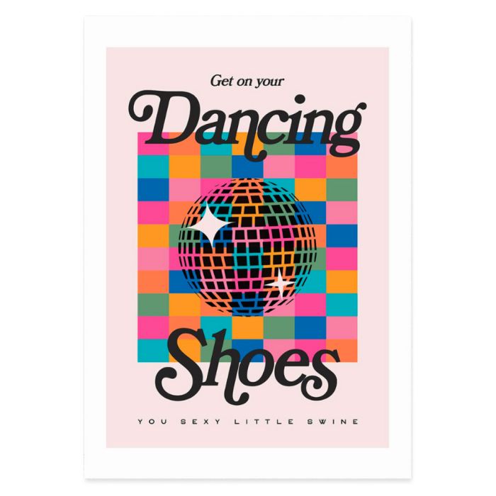 Dancing Shoes A3 Print