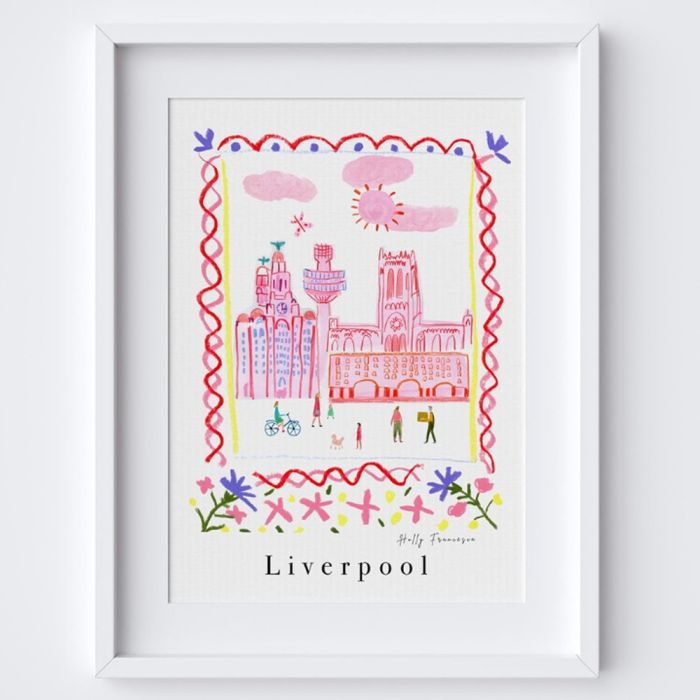Holly Francesca Liverpool Landmarks A3 Print