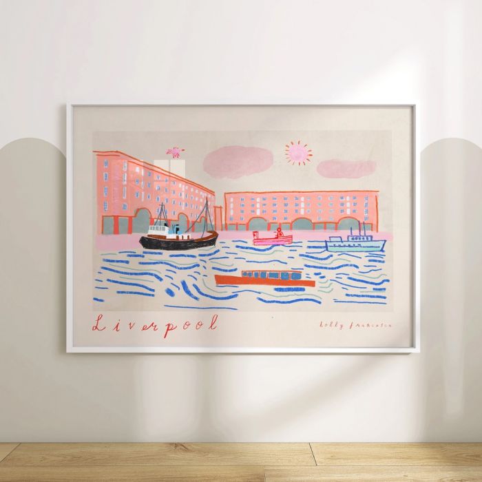 Holly Francesca Royal Albert Dock A3 Print