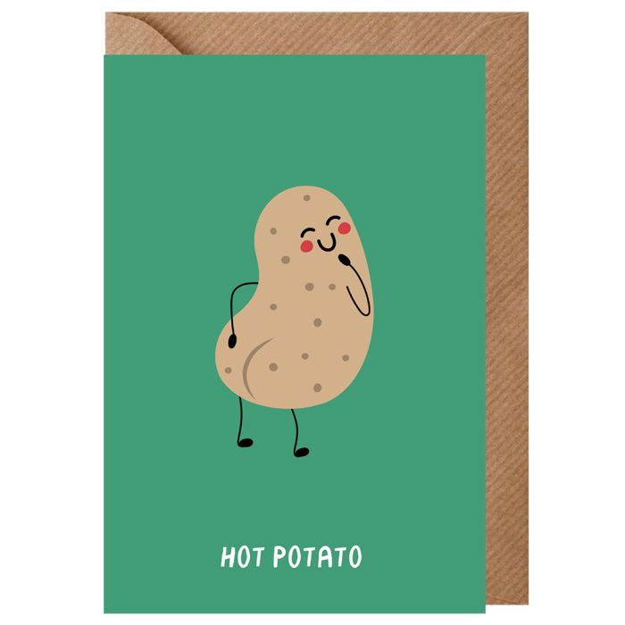Hot Potato Valentines Card